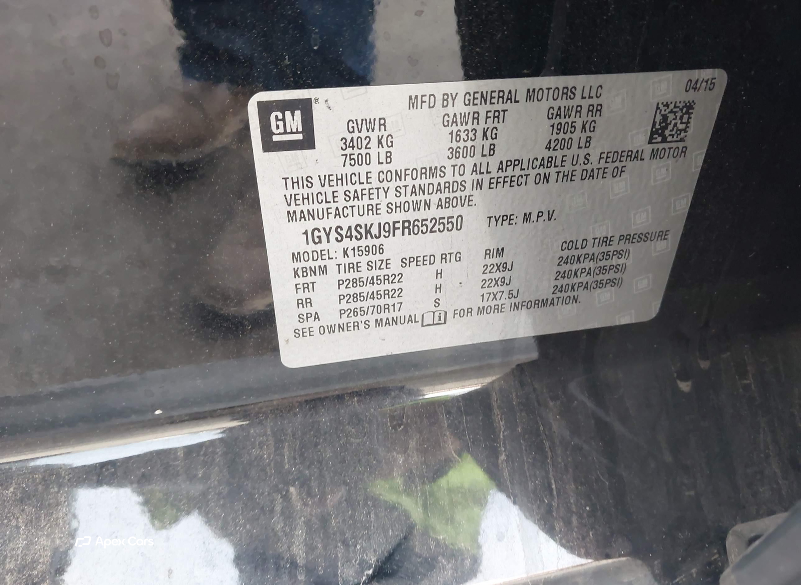 Cadillac Escalade 2015