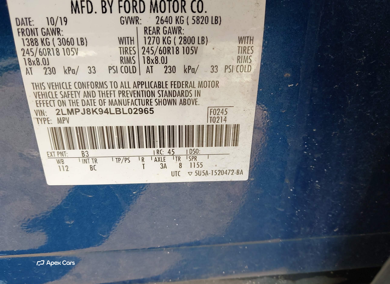 Lincoln Nautilus 2020