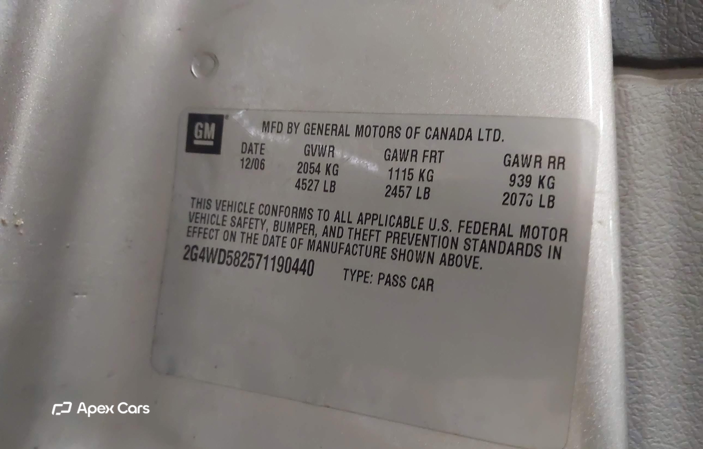 Buick LaCrosse 2007