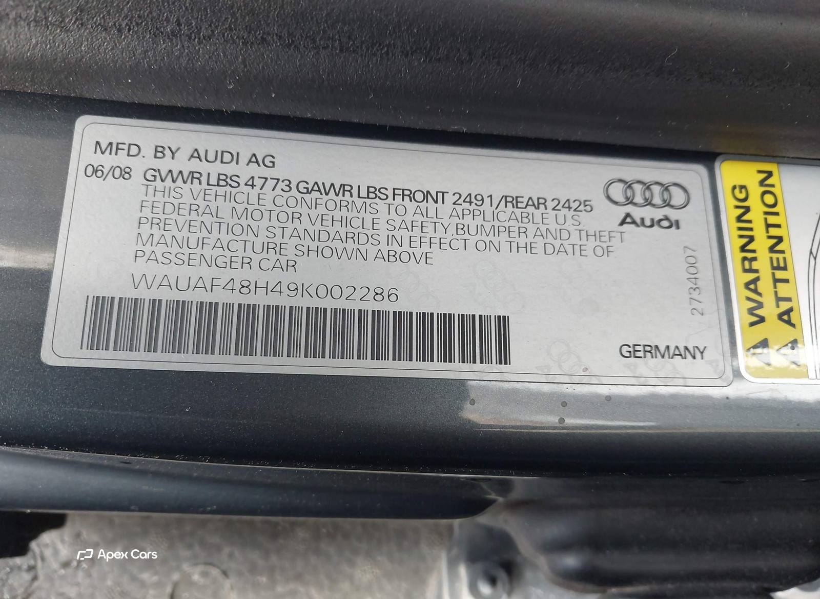 Audi A4 2009