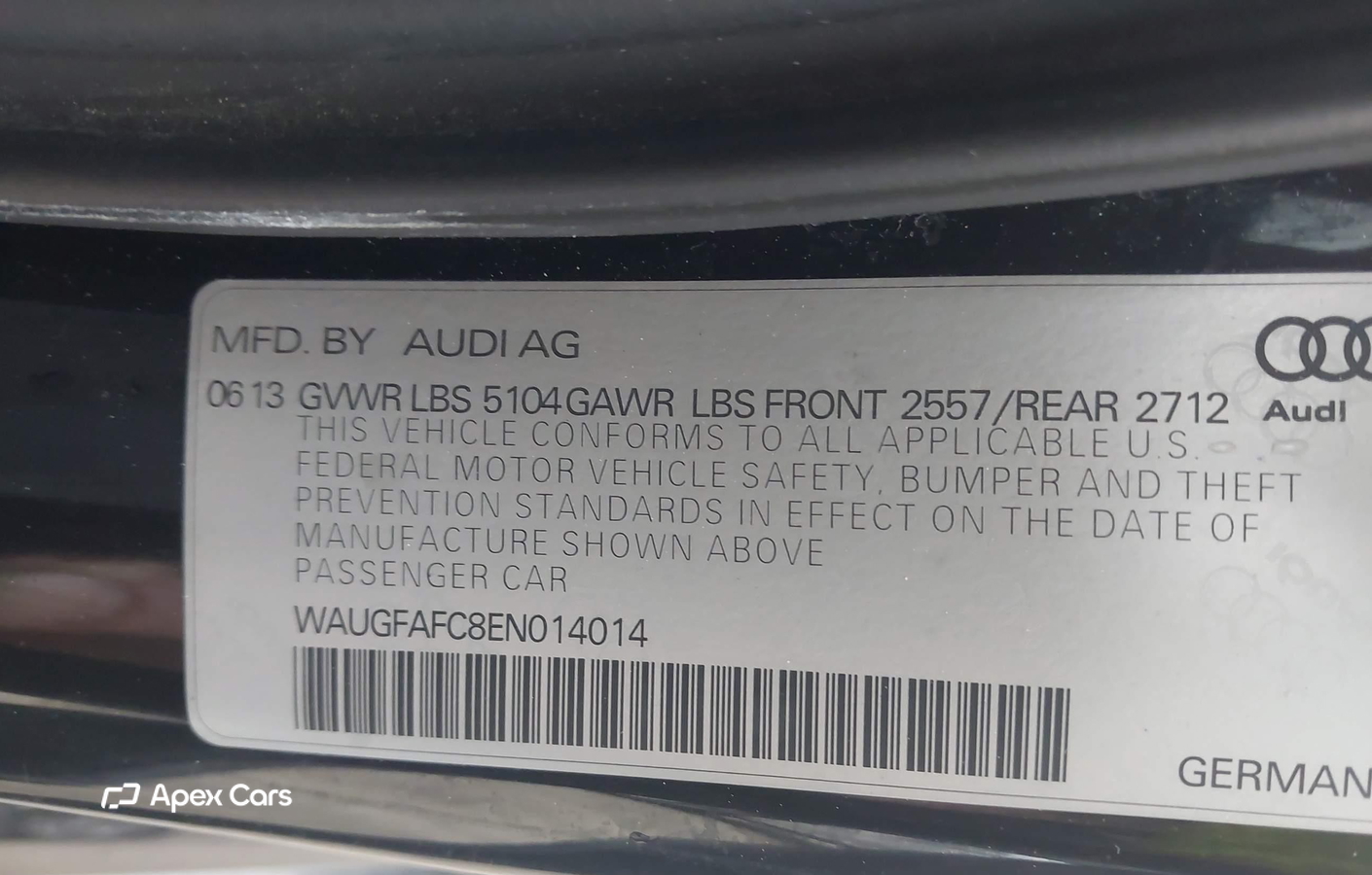 Audi A6 2014