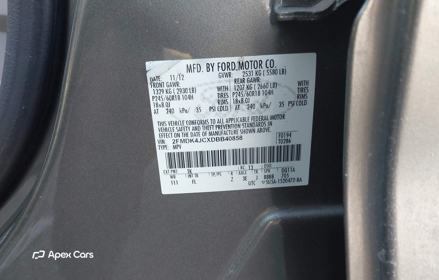 Ford Edge 2013