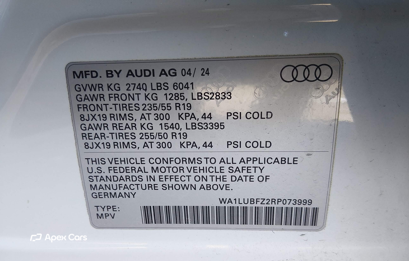 Audi Q4 e-tron 2024