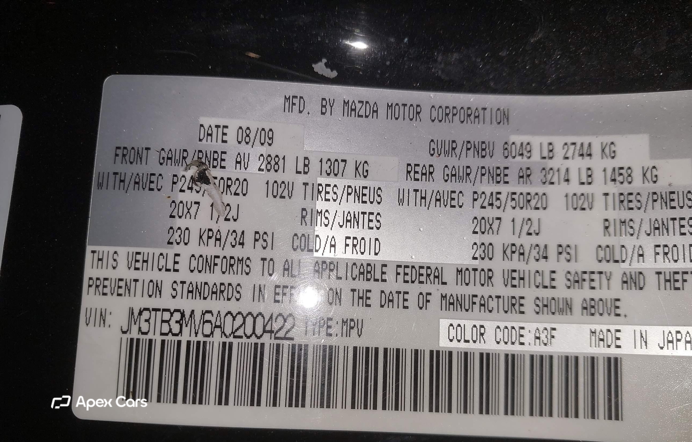 Mazda CX-9 2010