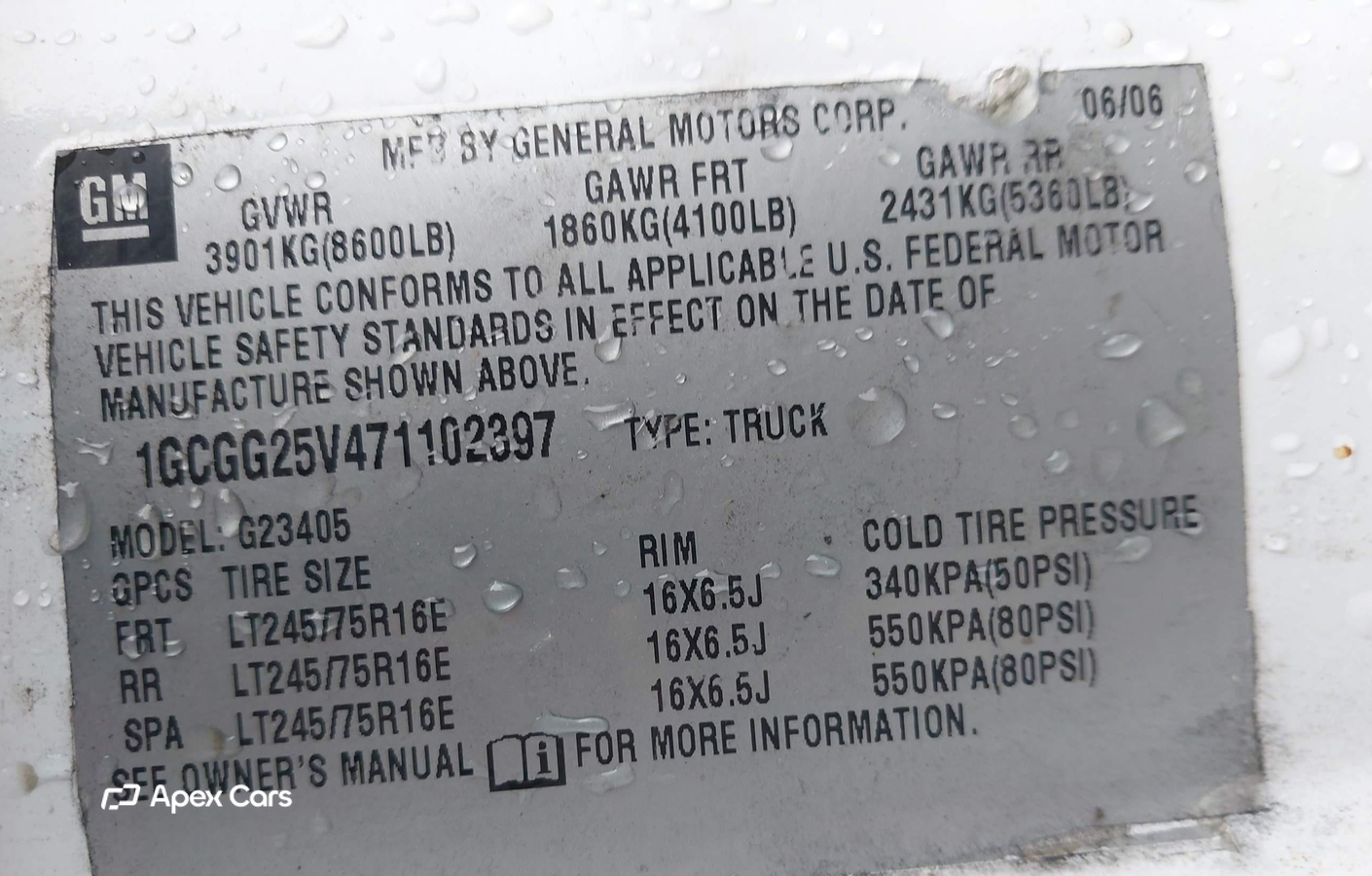 Chevrolet Express 2007
