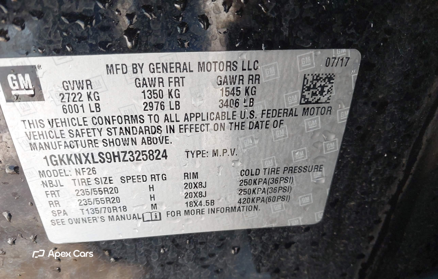 GMC Acadia 2017