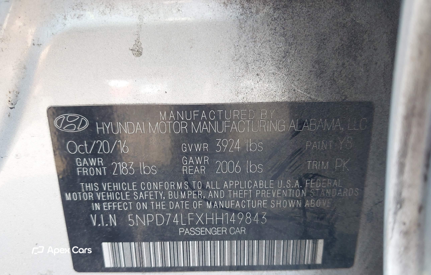Hyundai Elantra 2017