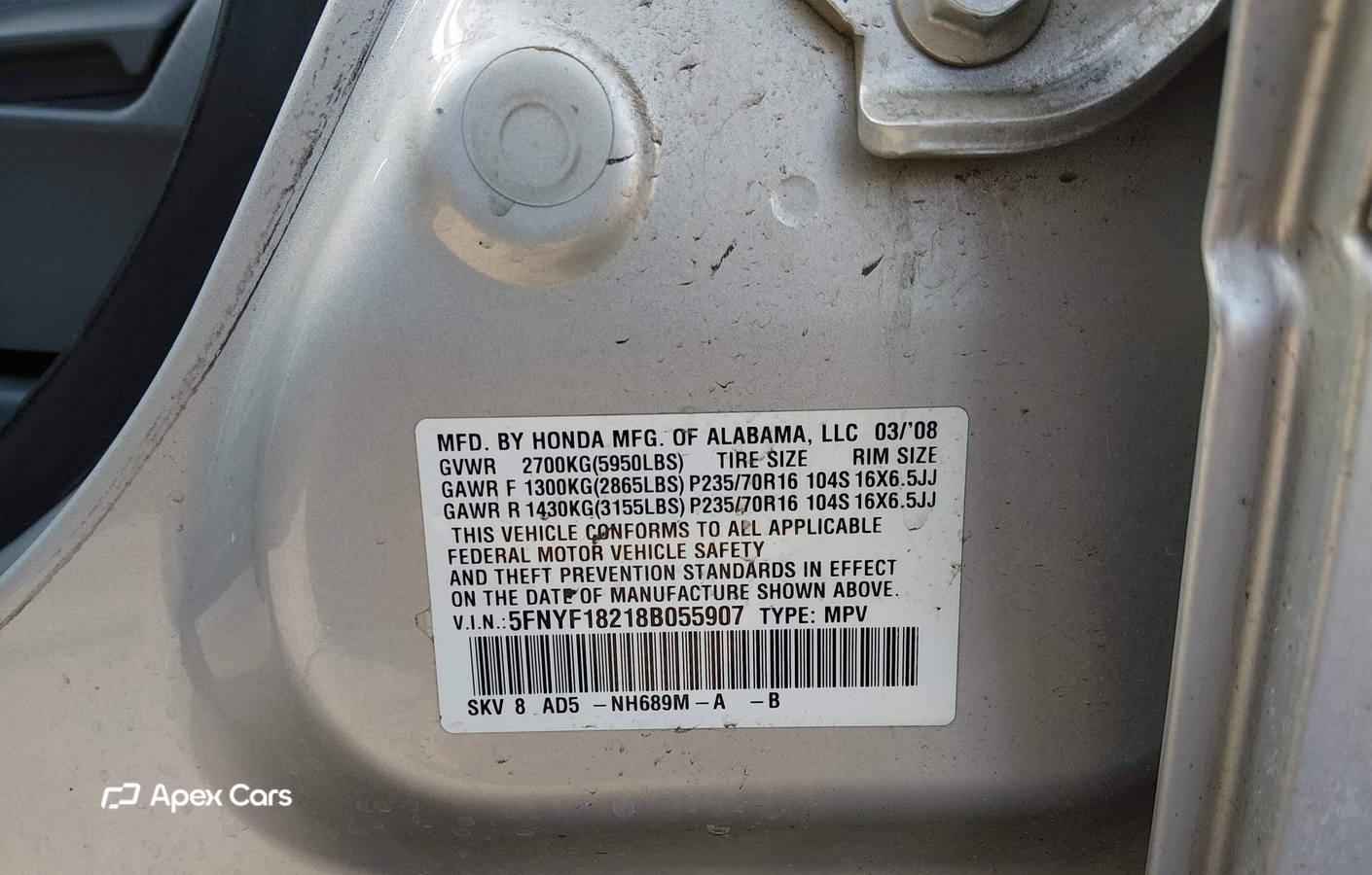 Honda Pilot 2008