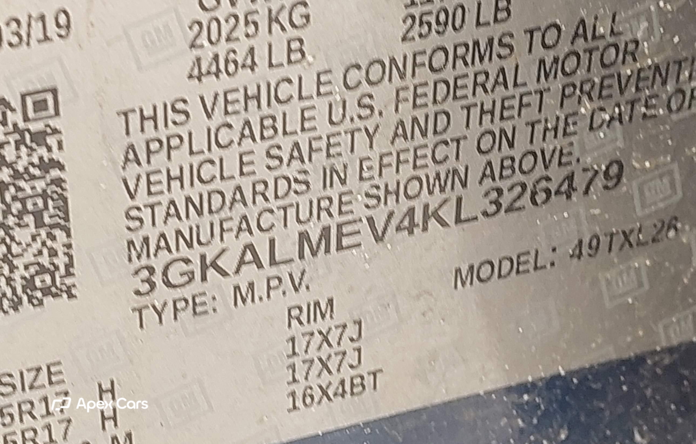 GMC Terrain 2019
