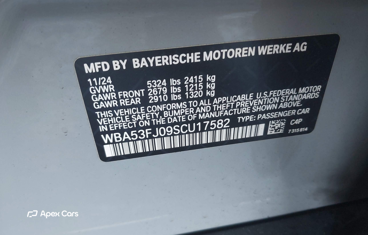 BMW Series 5 2025