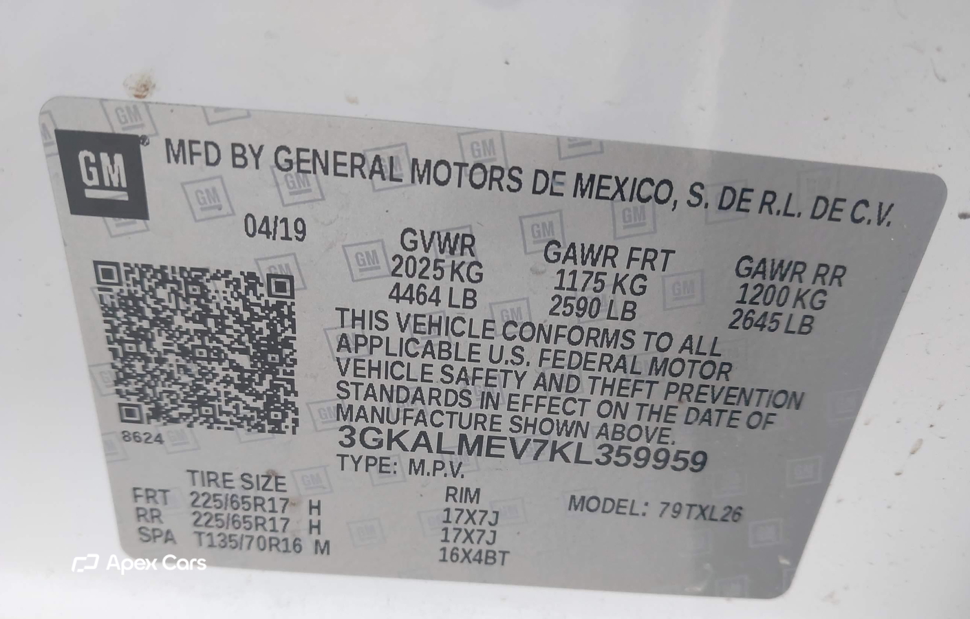 GMC Terrain 2019
