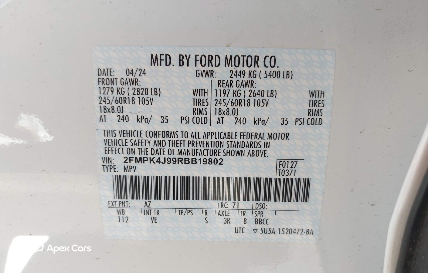 Ford Edge 2024