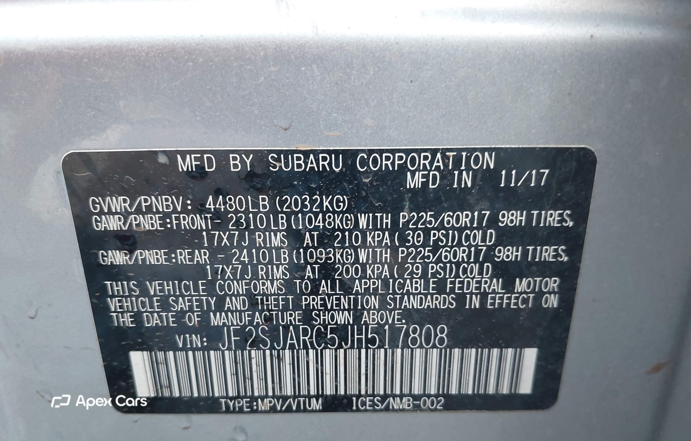 Subaru Forester 2018