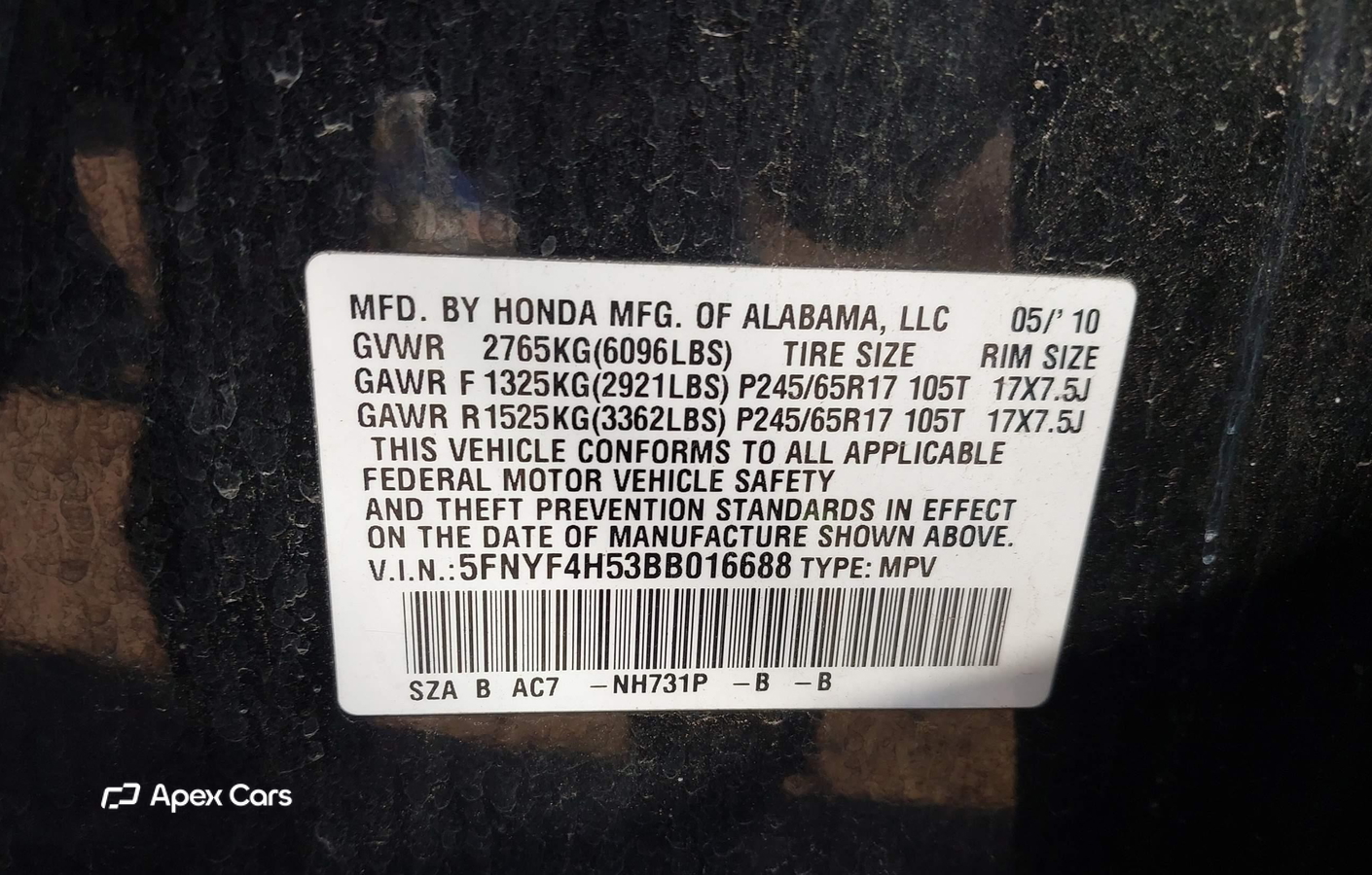 Honda Pilot 2011