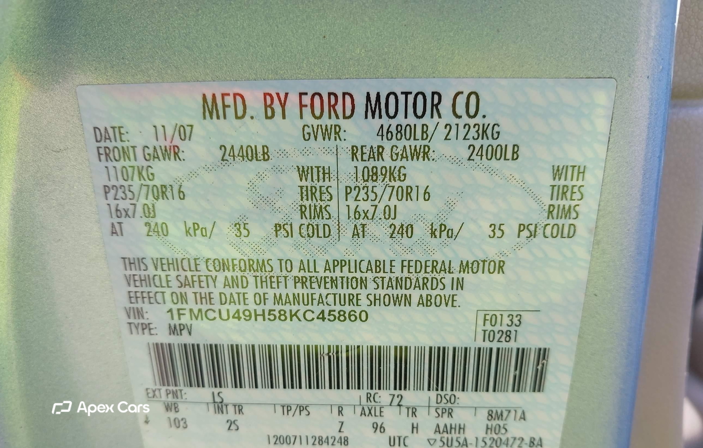 Ford 2008