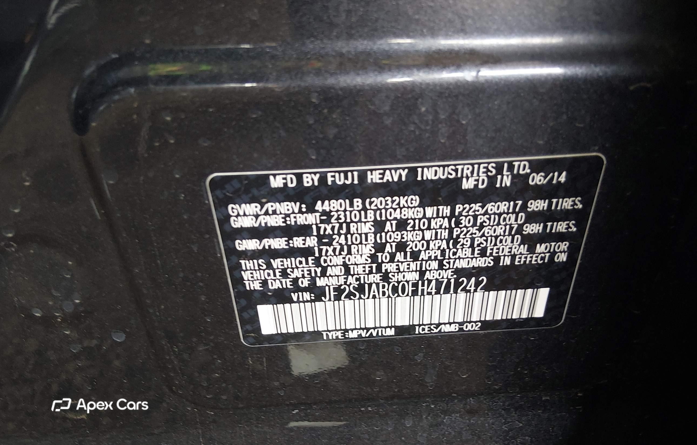 Subaru Forester 2015