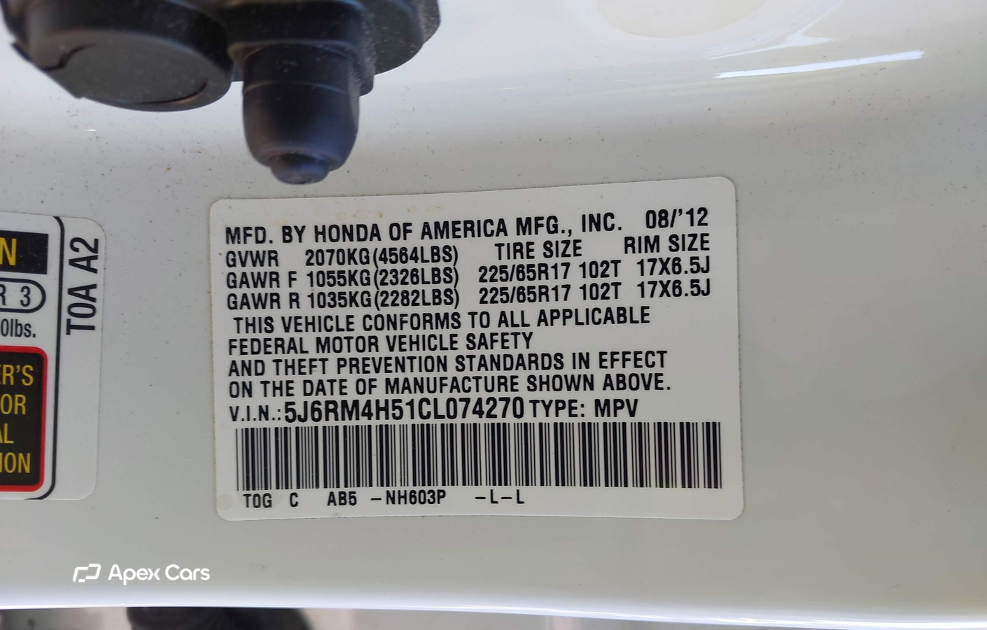 Honda CR-V 2012
