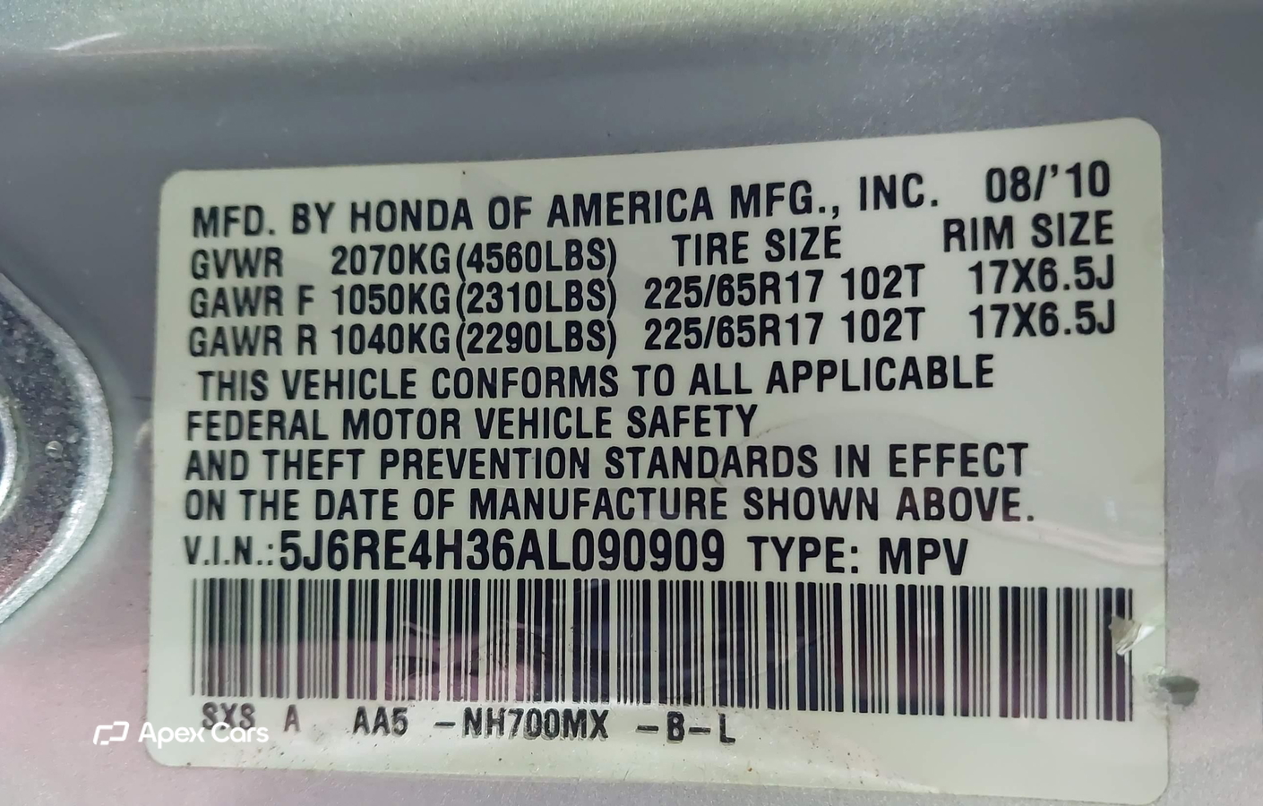Honda CR-V 2010
