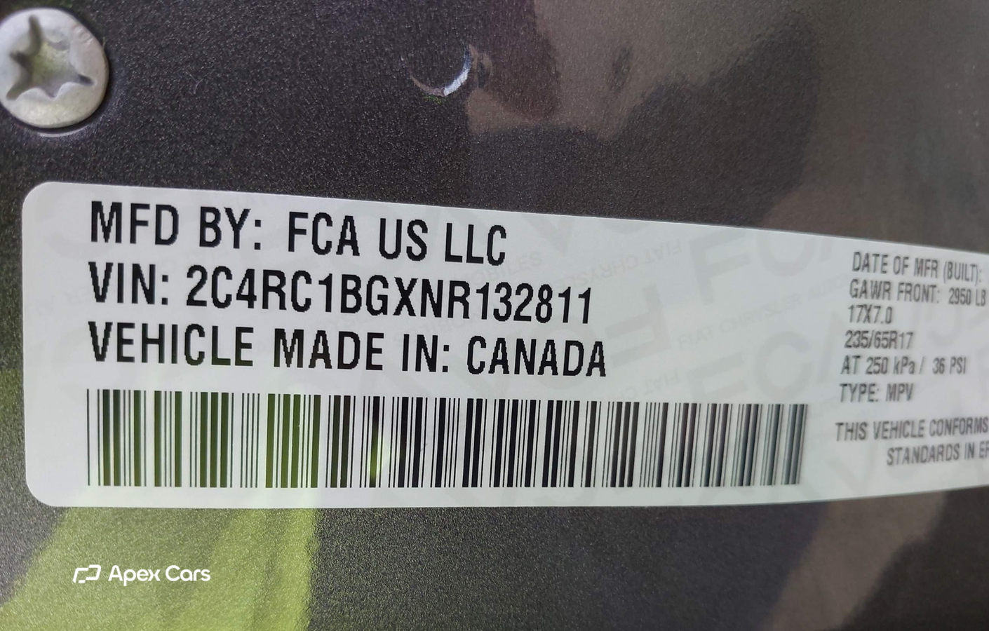 Chrysler Pacifica 2022