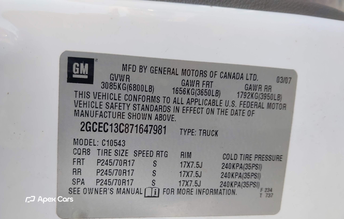 Chevrolet Silverado 2007