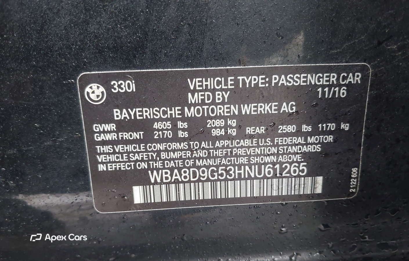 BMW Series 3 2017