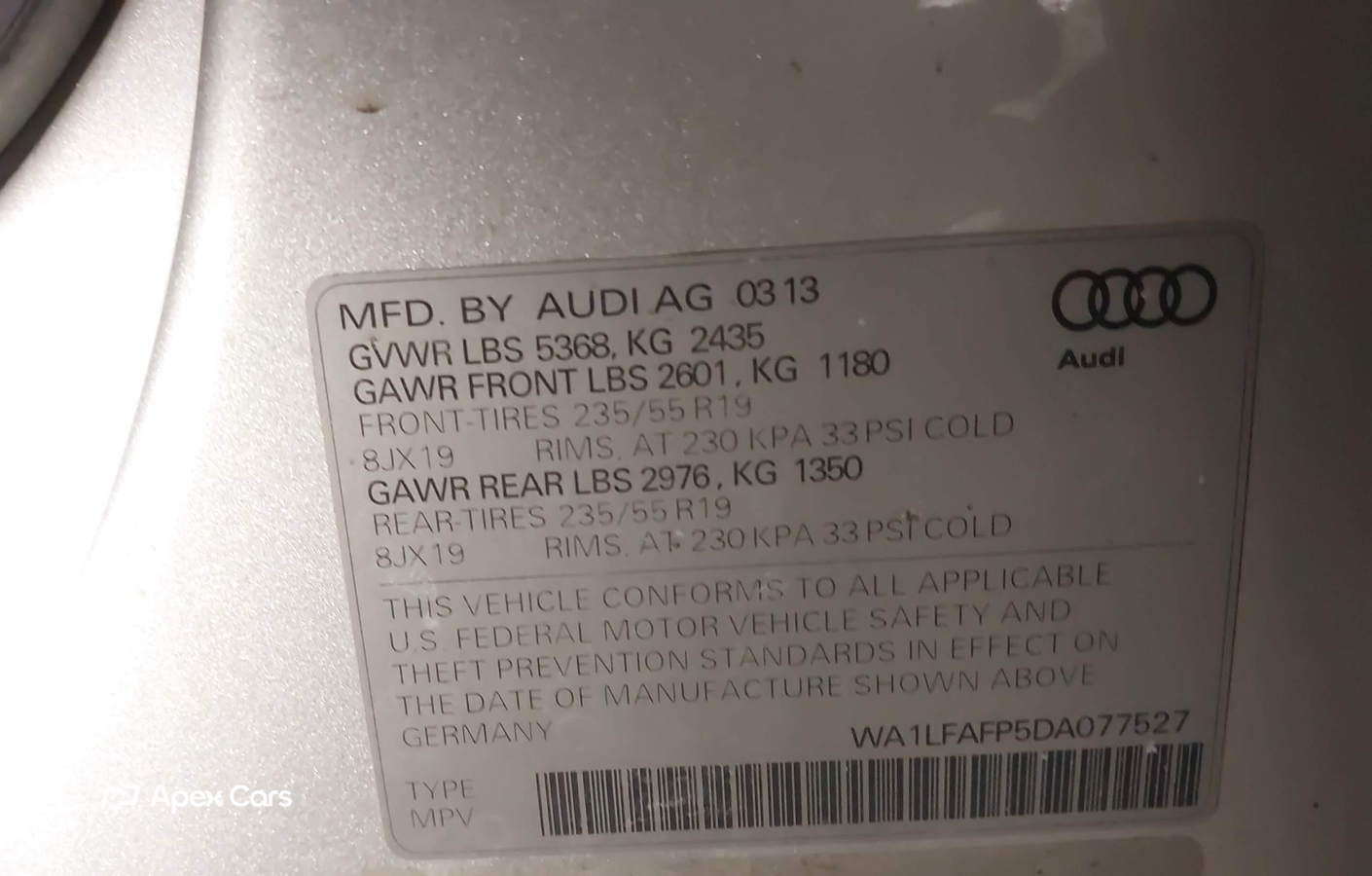 Audi Q5 2013