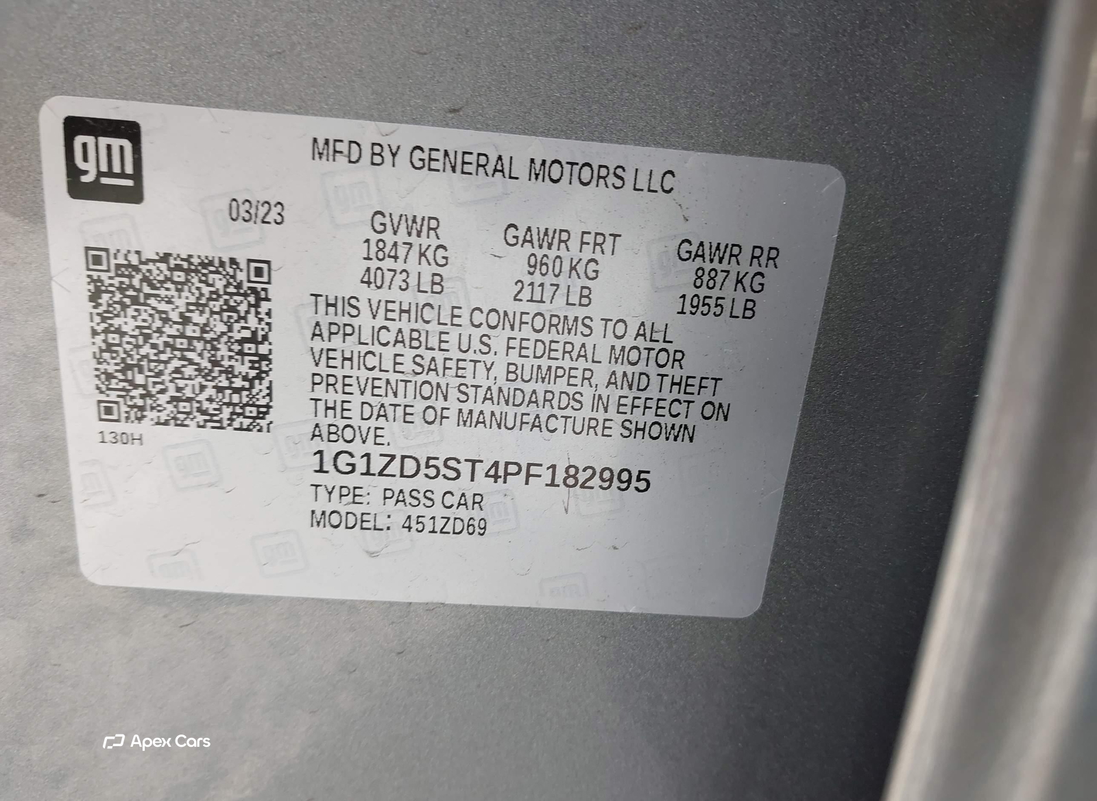 Chevrolet Malibu 2023