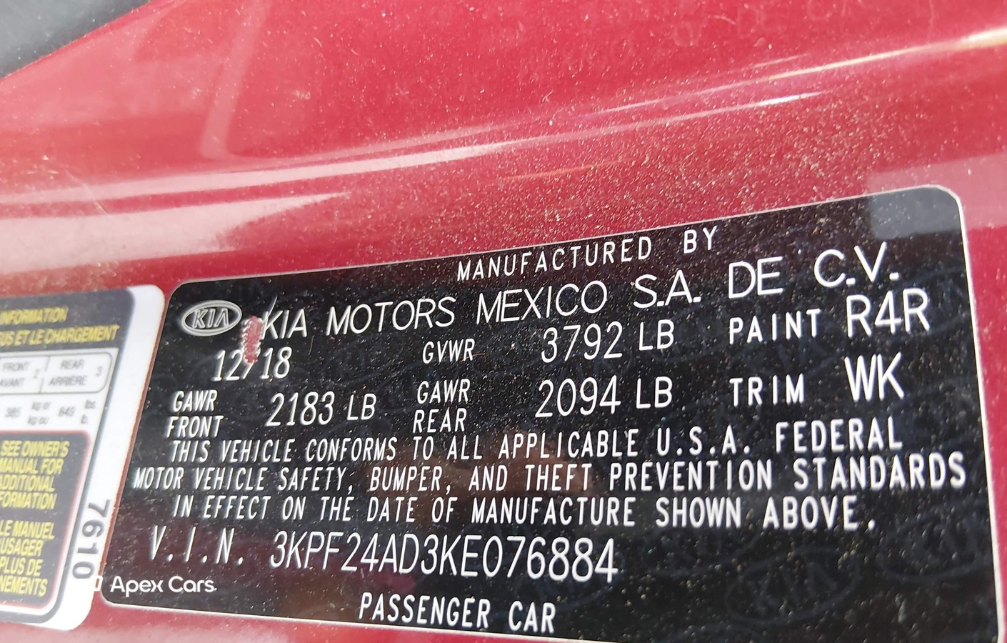 Kia Forte 2019