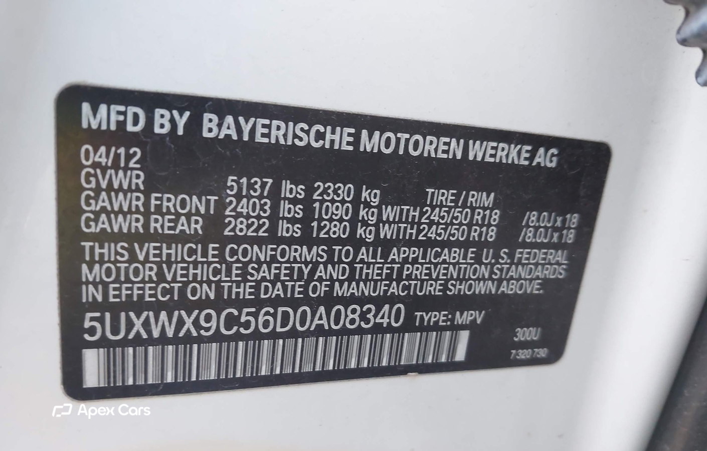 BMW X3 2013