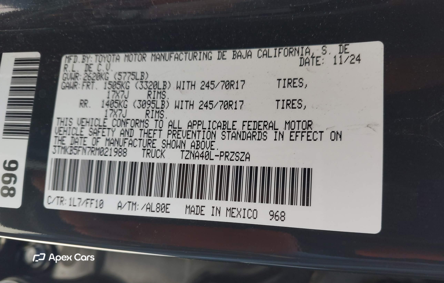 Toyota Tacoma 2024