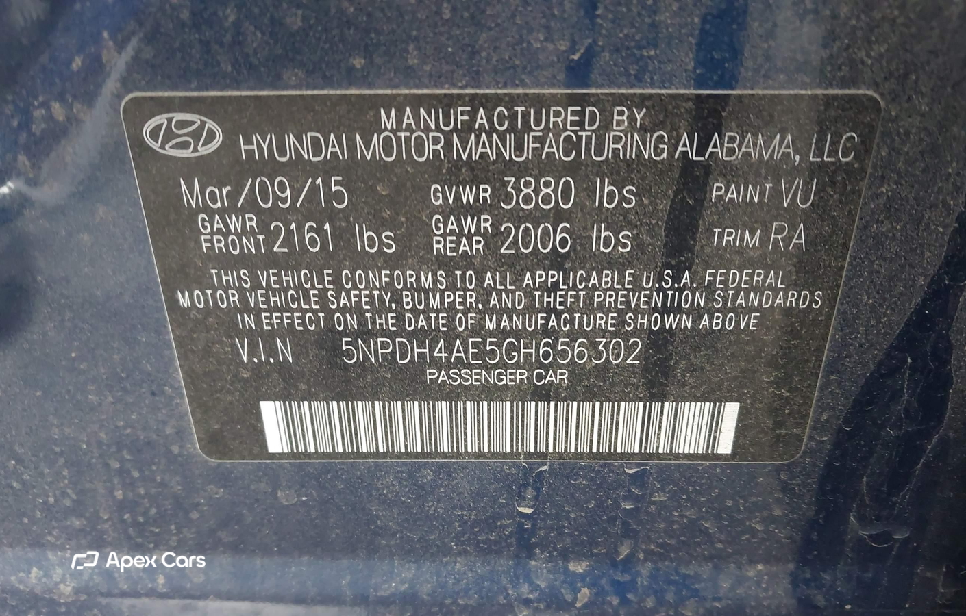 Hyundai Elantra 2016