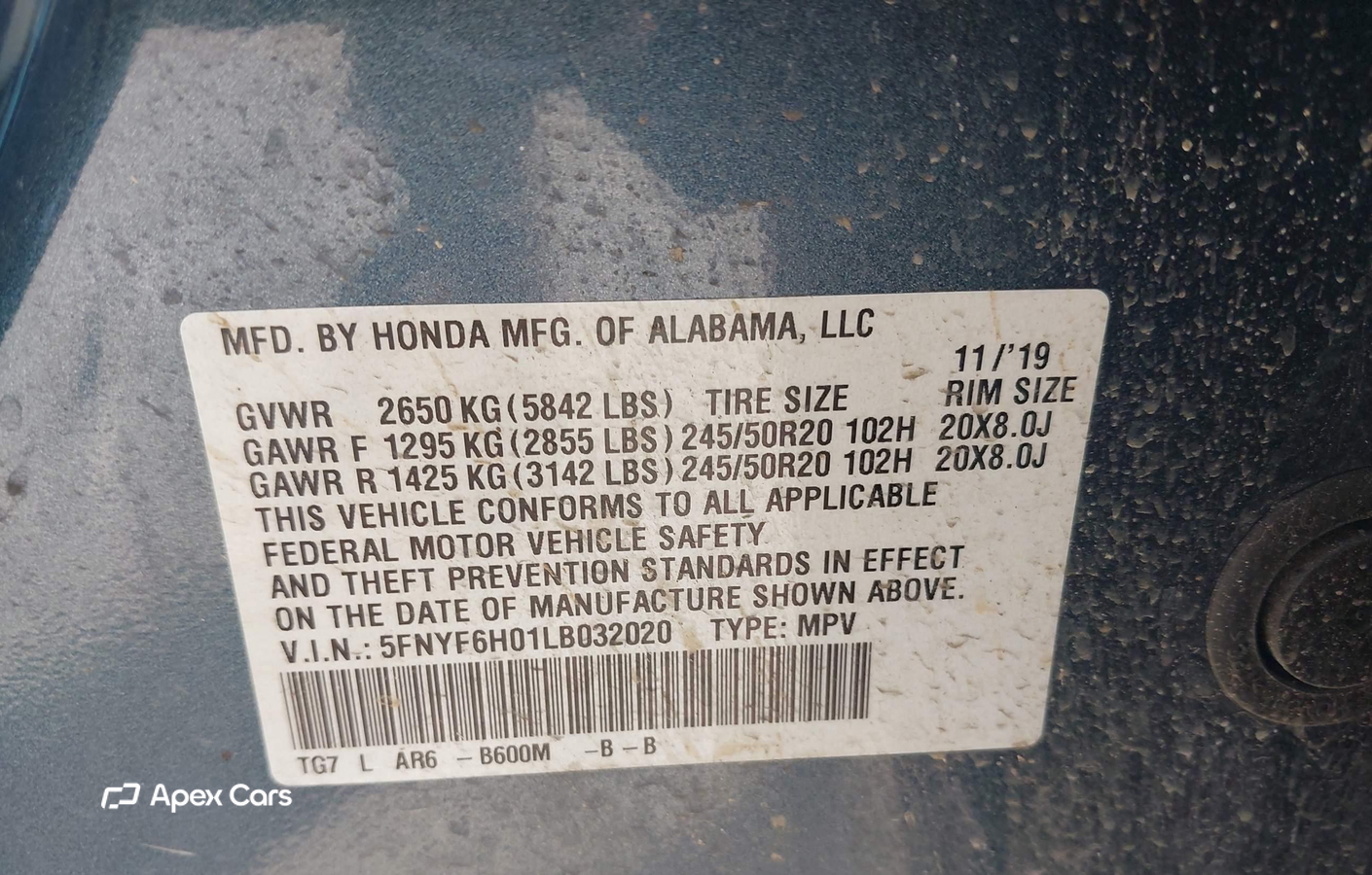 Honda Pilot 2020