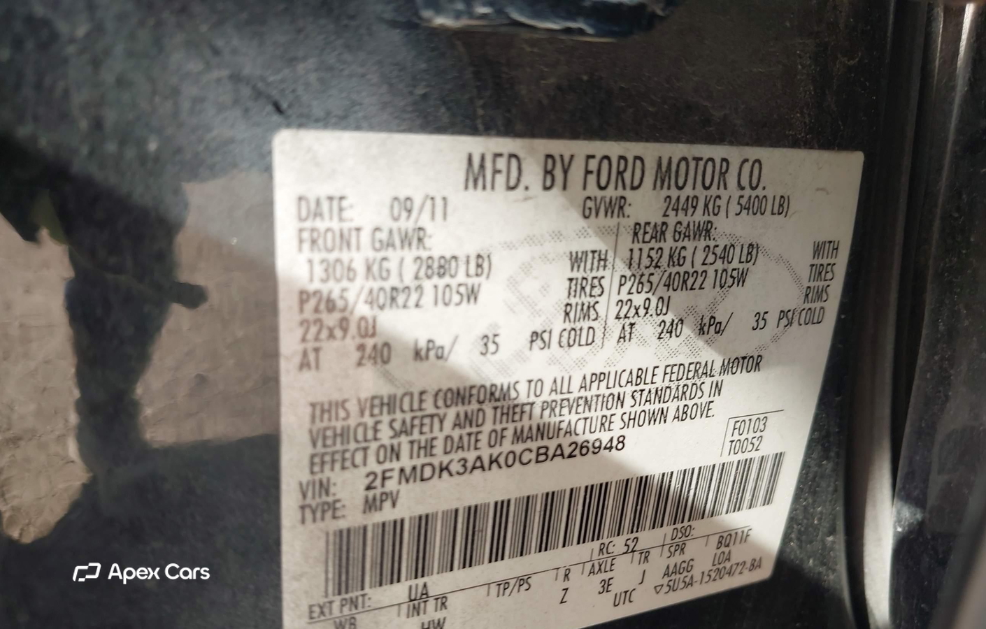 Ford Edge 2012