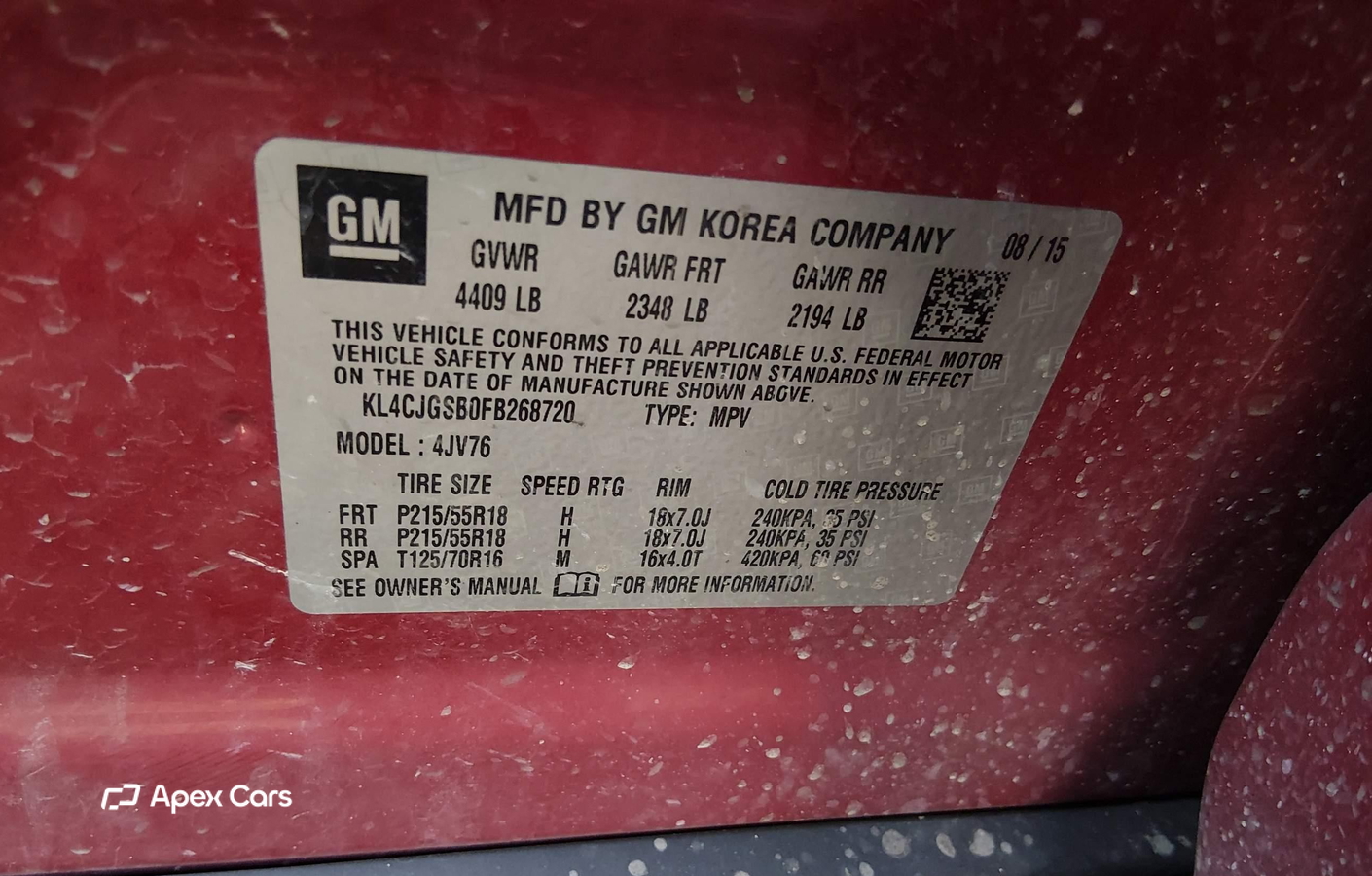 Buick Encore 2015