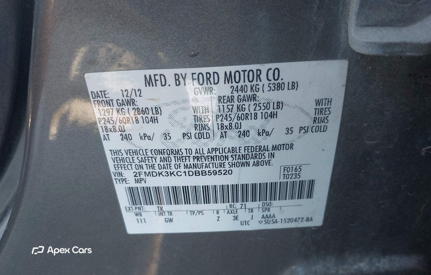 Ford Edge 2013