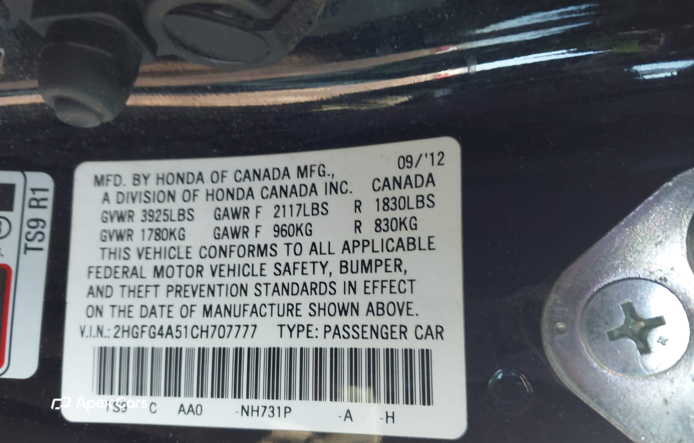 Honda Civic 2012