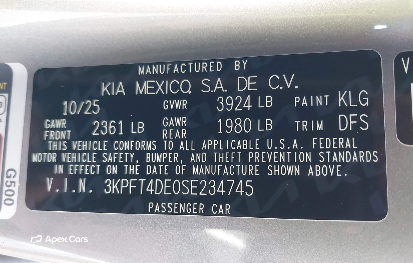 Kia K4 2025