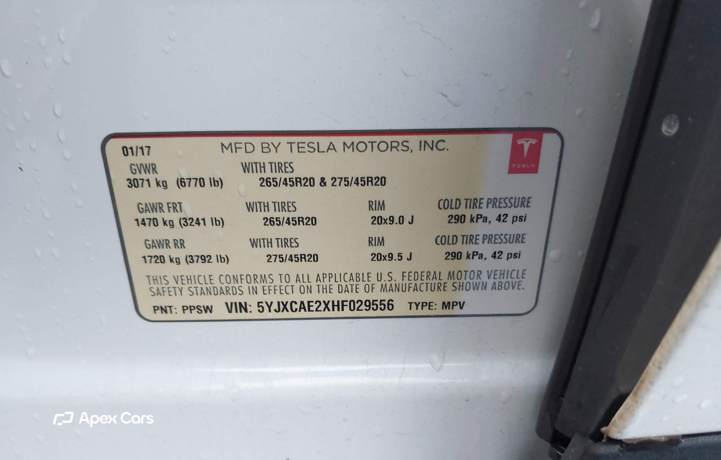 Tesla Model X 2017