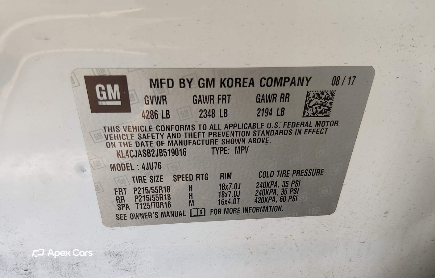 Buick Encore 2018