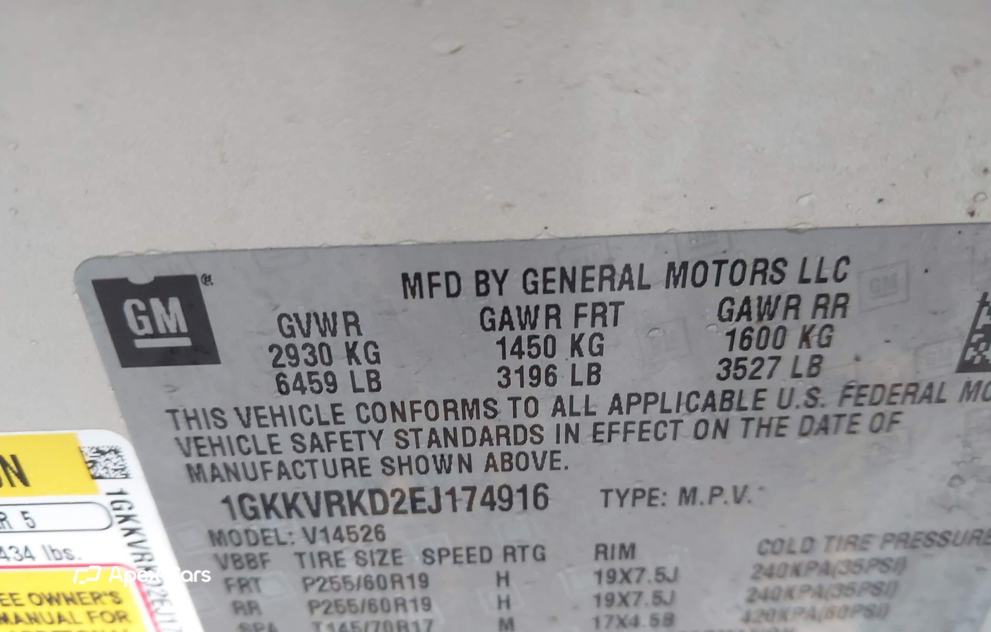 GMC Acadia 2014