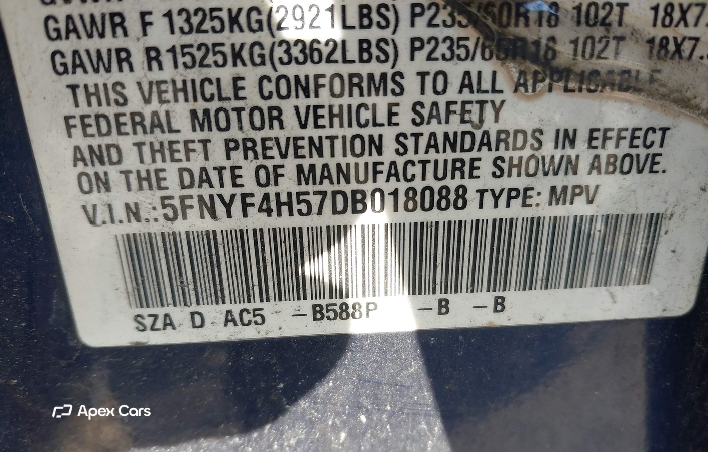Honda Pilot 2013
