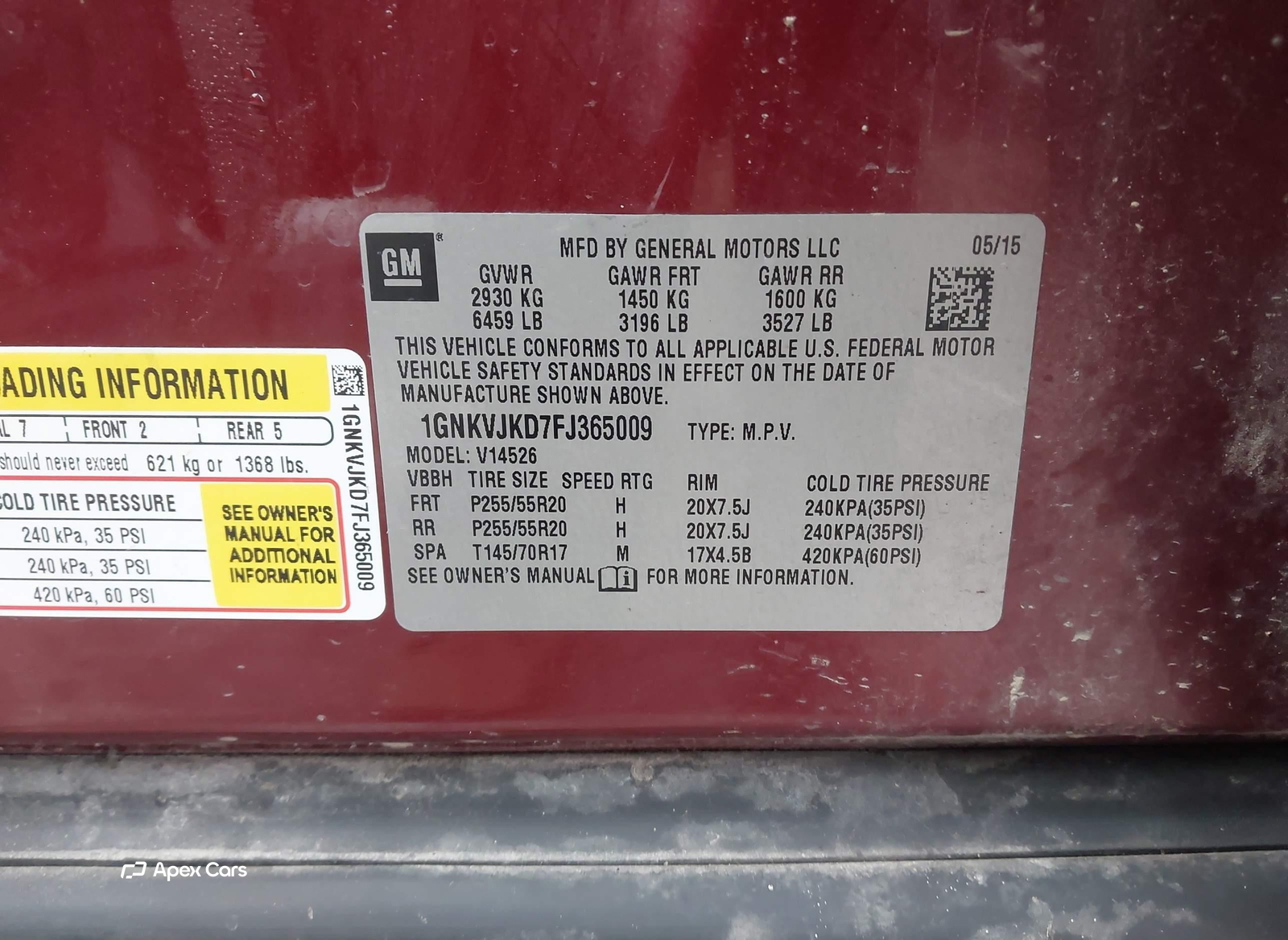 Chevrolet Traverse 2015