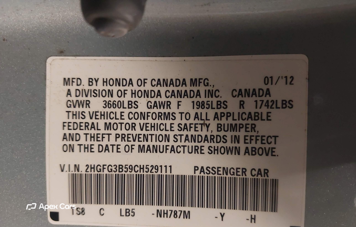Honda Civic 2012