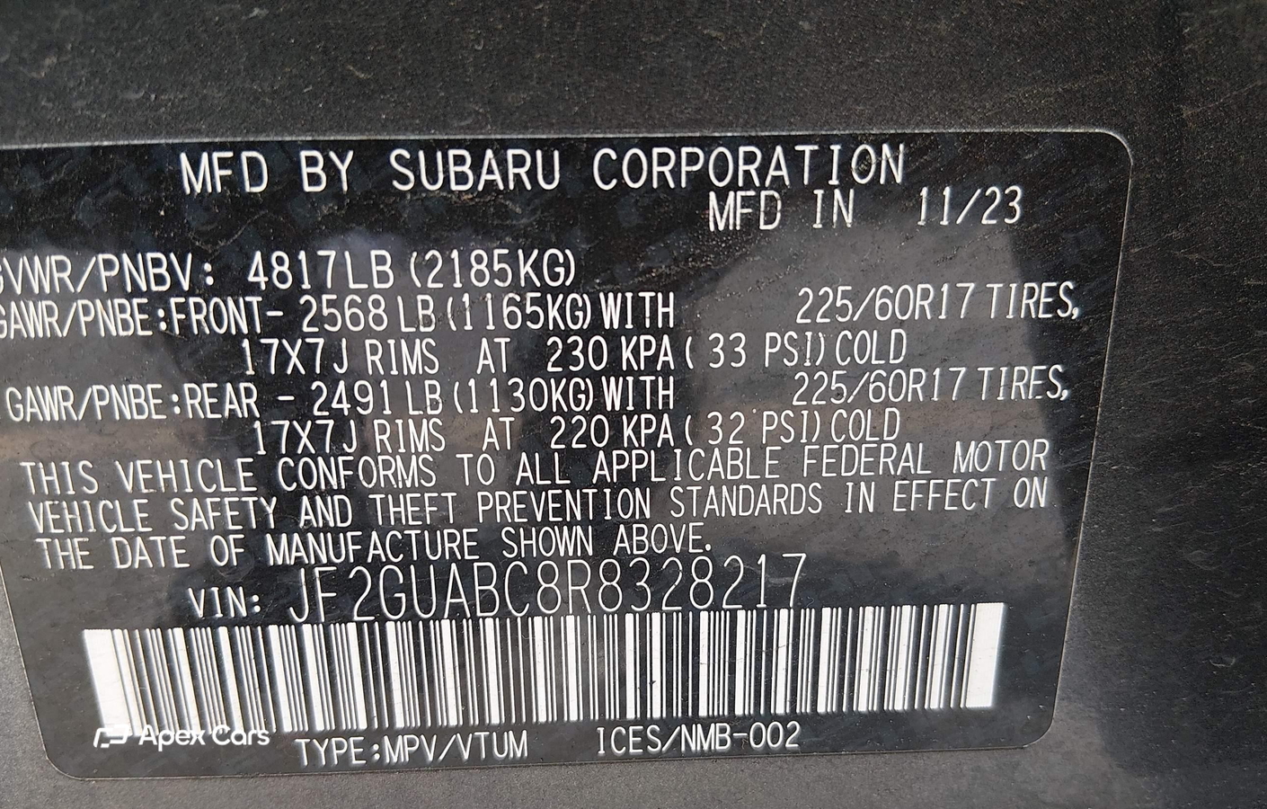 Subaru XV 2024