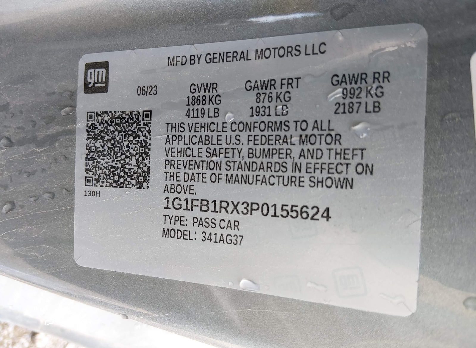 Chevrolet Camaro 2023