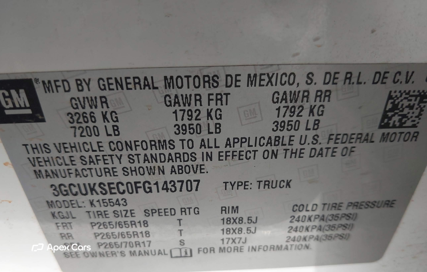 Chevrolet Silverado 2015