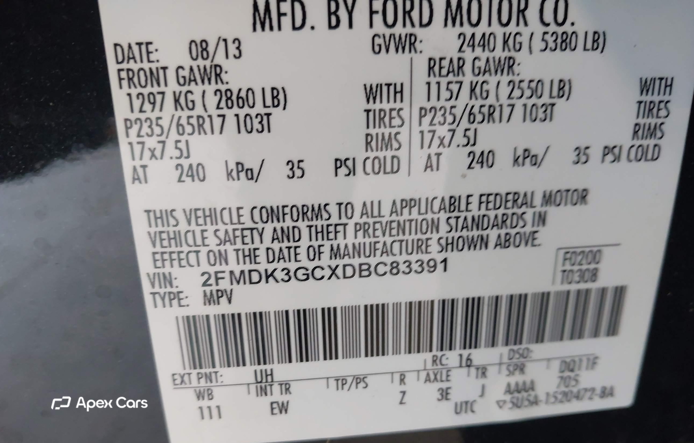 Ford Edge 2013