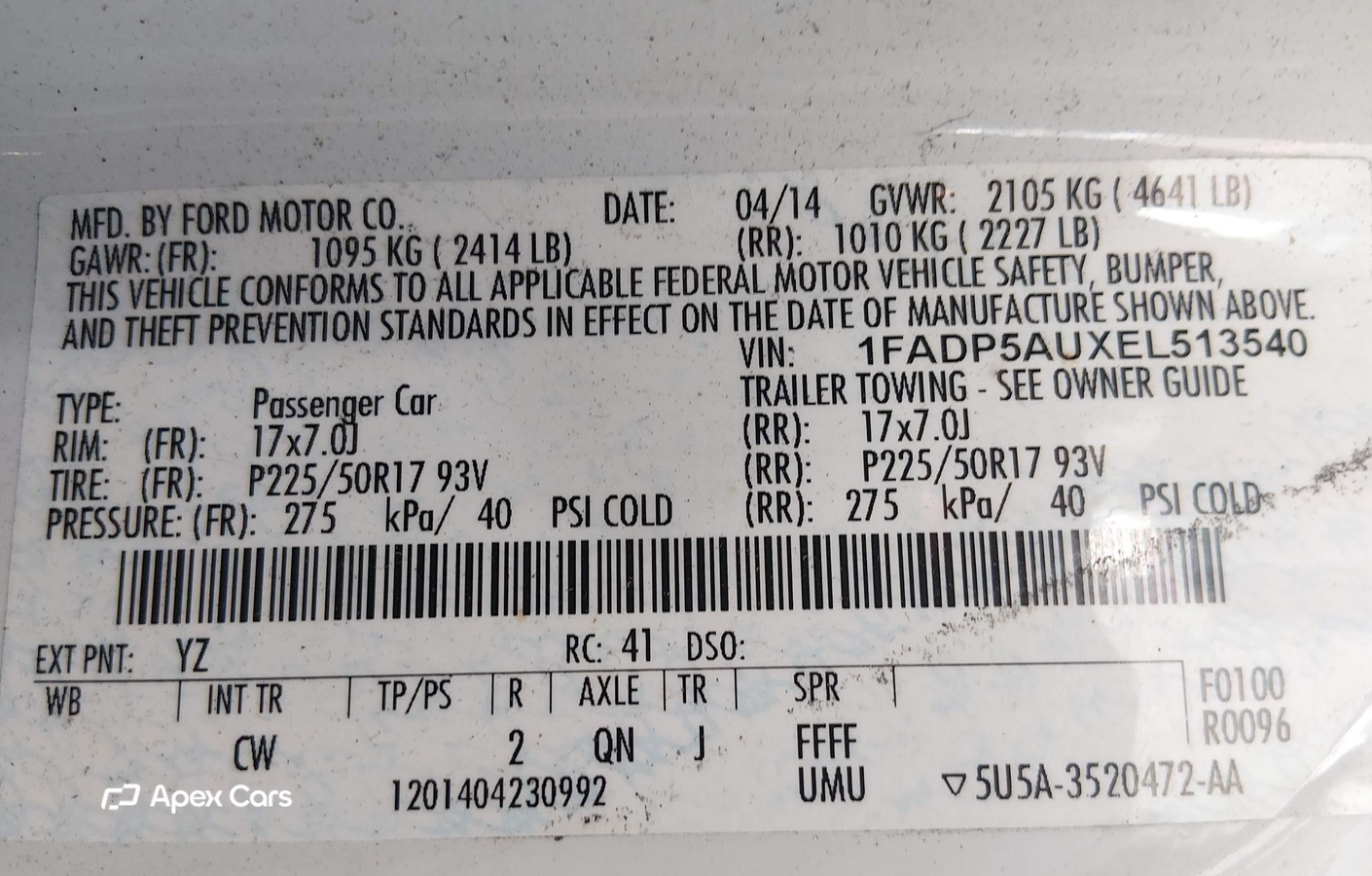 Ford C-MAX 2014