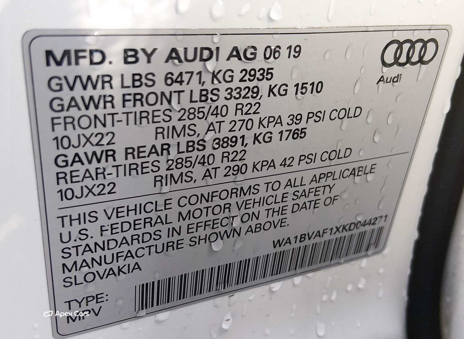 Audi Q8 2019