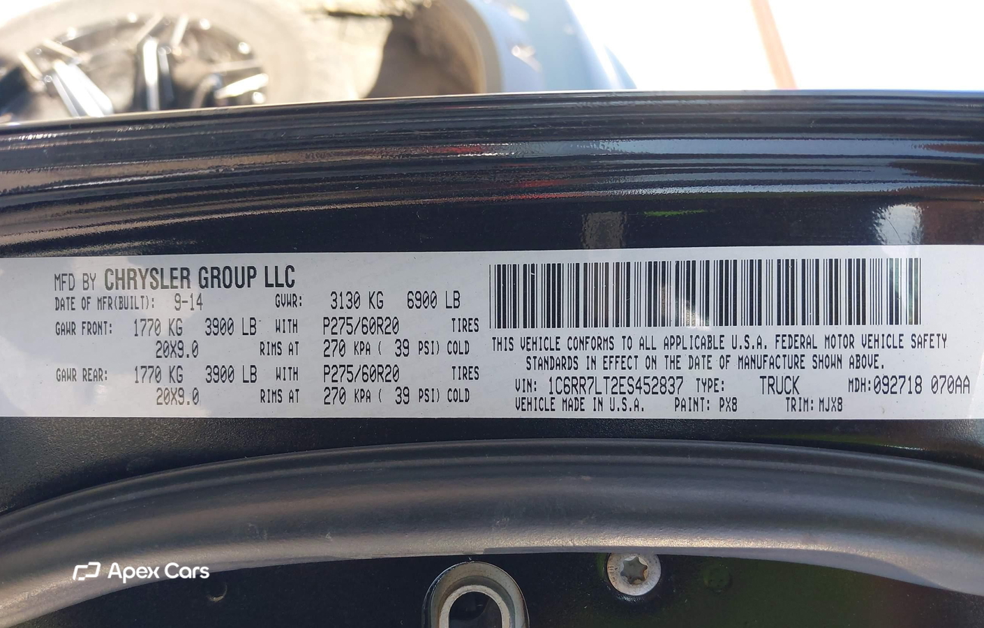 RAM 1500 2014